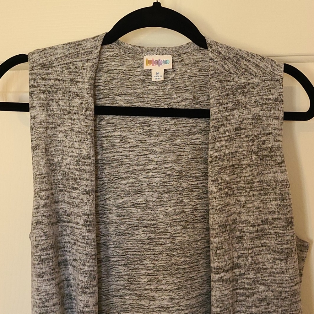 Lularoe knit Joy vest/duster!